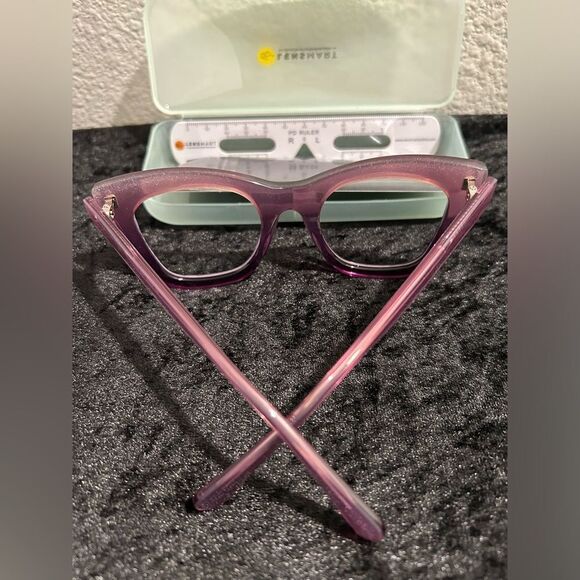 Stylish Pink Square Frame Eyeglasses - Nalei 50-22-145 - Picture 8 of 9